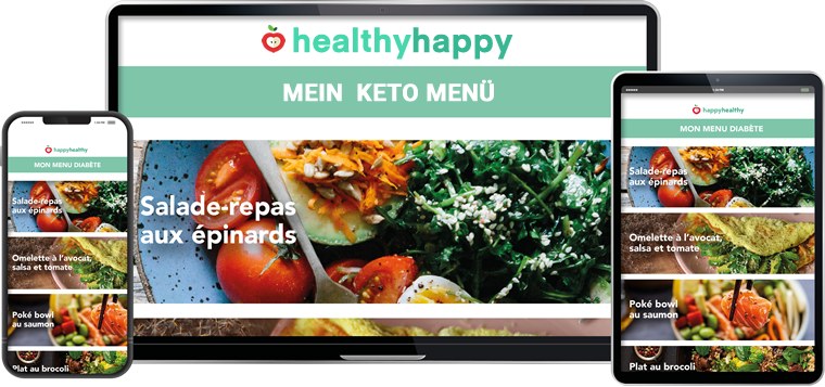 App Mein Keto-Menü, persönliches Keto-Wochenmenü