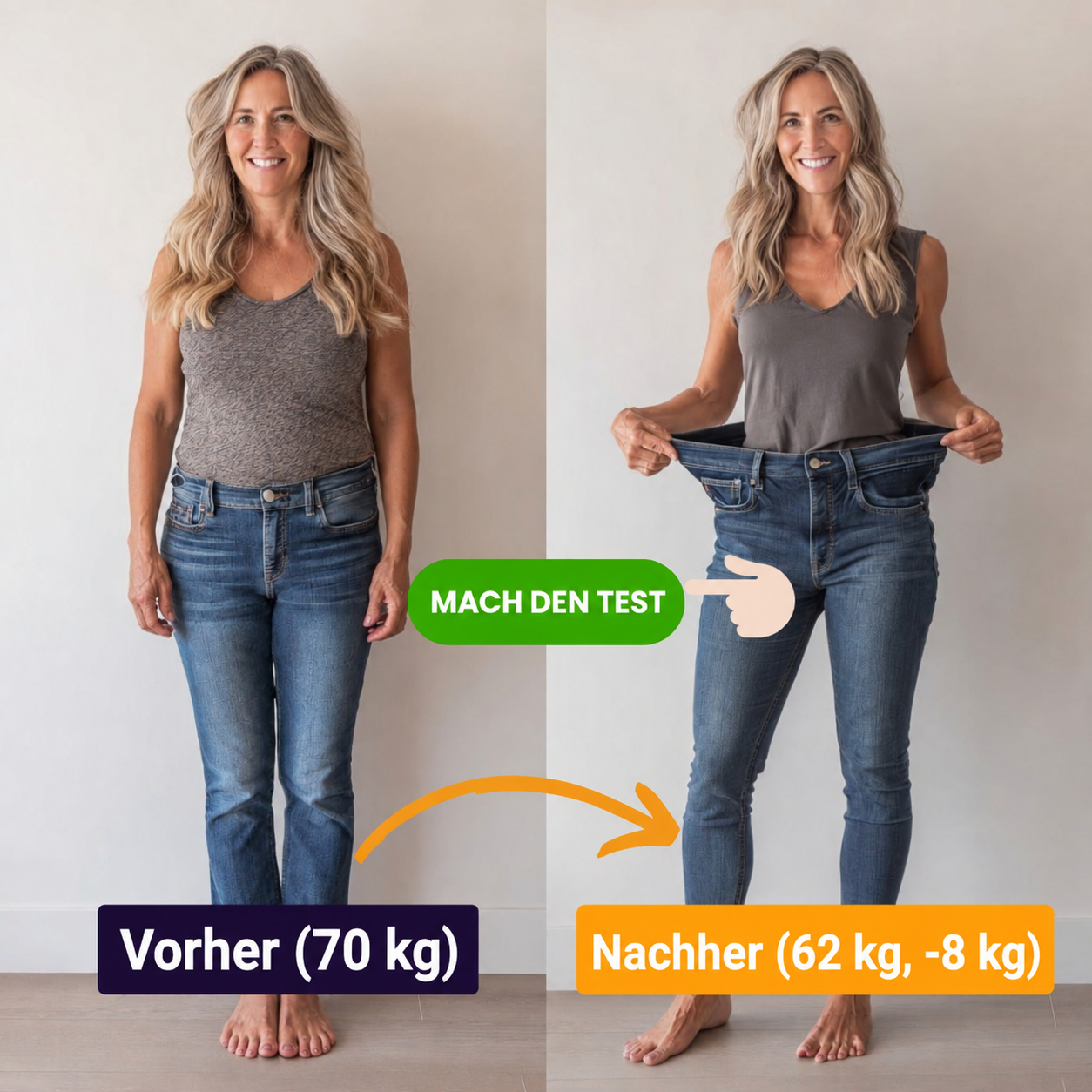 Erfolgsgeschichte, mit Keto abgenommen